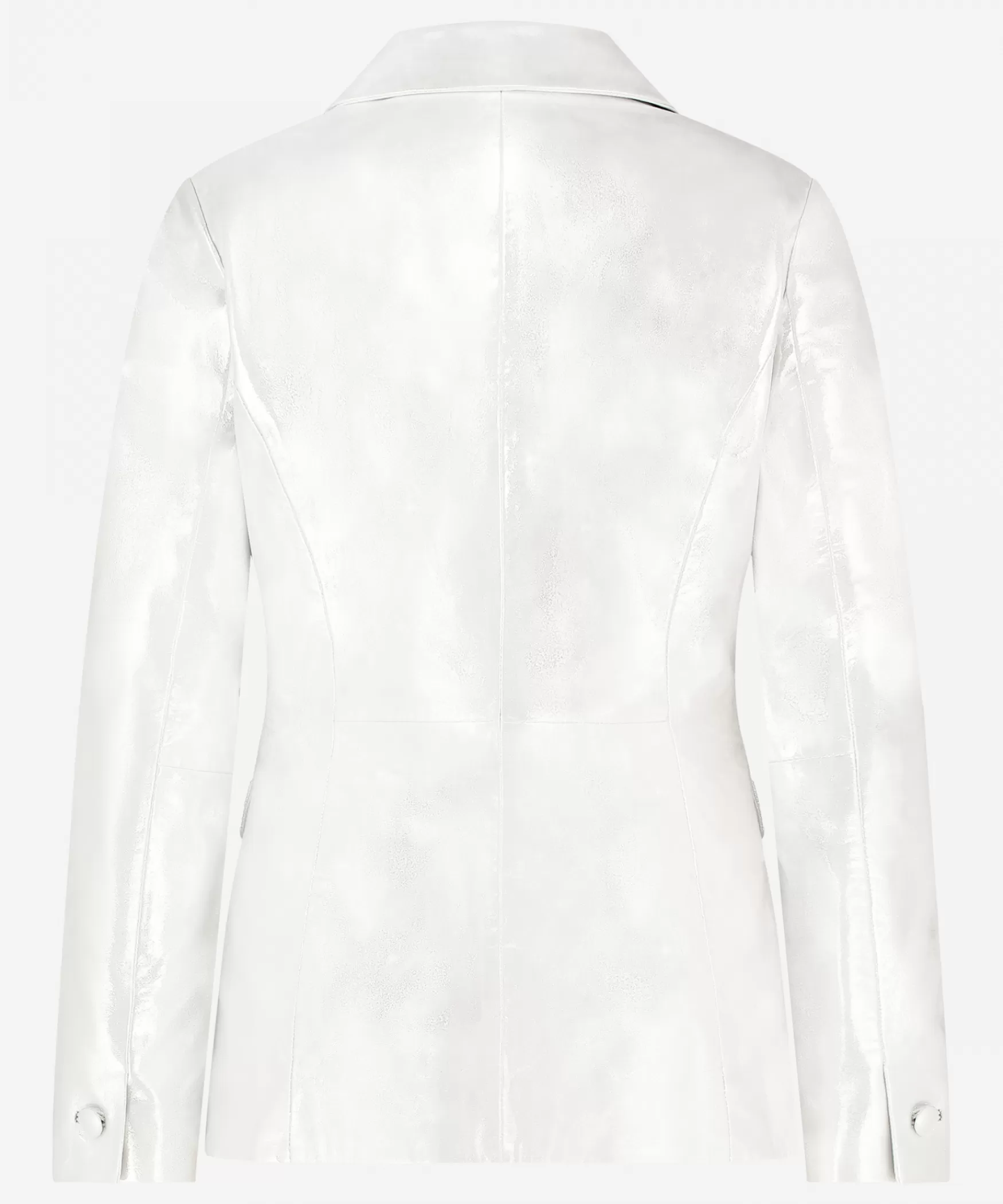 jilies_metallic__classic_grey_25836.webp IBANA Jilies Metallic | Classic Grey< Blazers | Leren Jassen